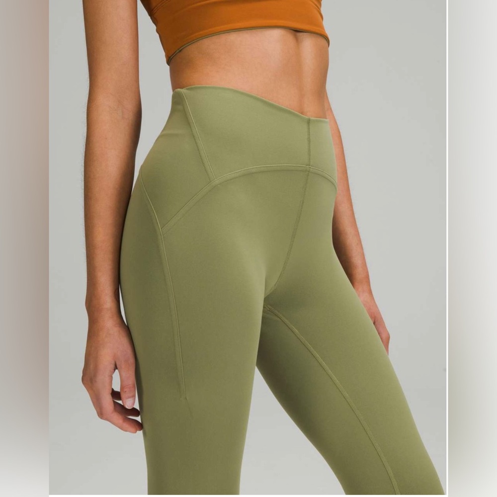 Lululemon InStill High-Rise Tight 25" Bronze Green - Picture 2 of 9